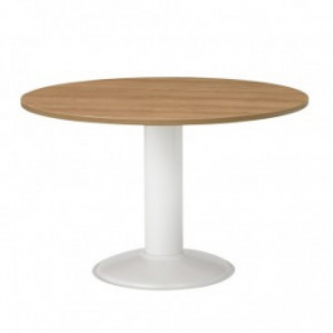 Ronde vergadertafel 120 cm (trompetvoet)