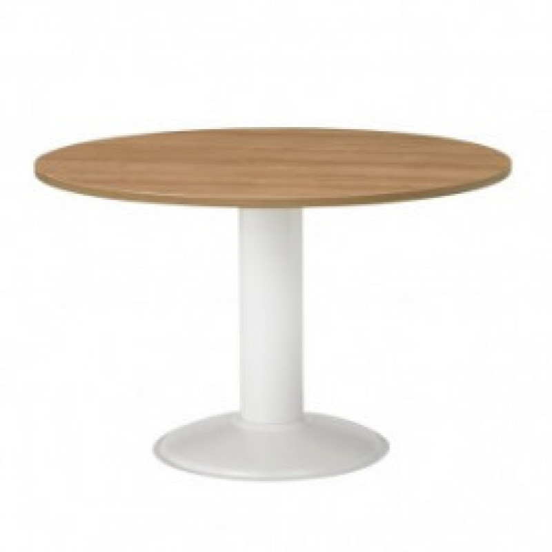 Ronde vergadertafel 120 cm (trompetvoet)