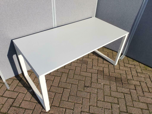 Design ringpoot bureau met nieuw blad naar keuze (160x80)