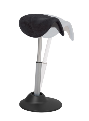Ergonomische zit-sta zadelkruk Deluxe Active