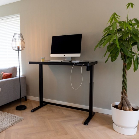 Thuiswerk zit sta bureau elektrisch (120 x 60)
