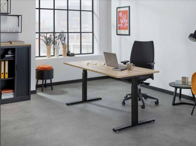 VST PLUS elektrisch zit-sta bureau Nen 527 / NPR1813