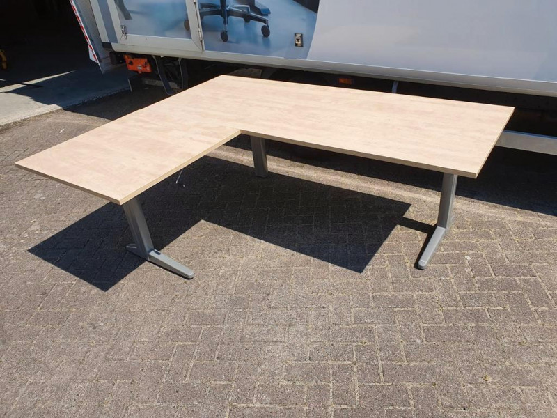 Ahrend Essa slinger hoekbureau nieuw blad Wildperen links en rechts (200x160) ACTIE!