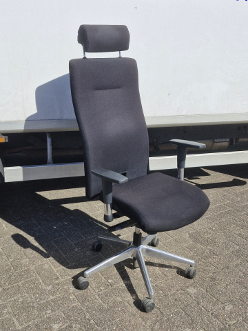 Rovo XP 4030 bureaustoelen extra hoge rugleuning + hoofdsteun