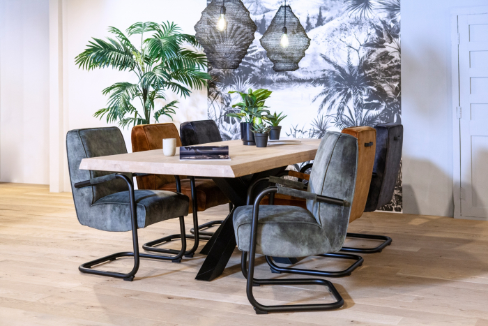 Luxe Dunton vergaderstoel / eetkamerstoel