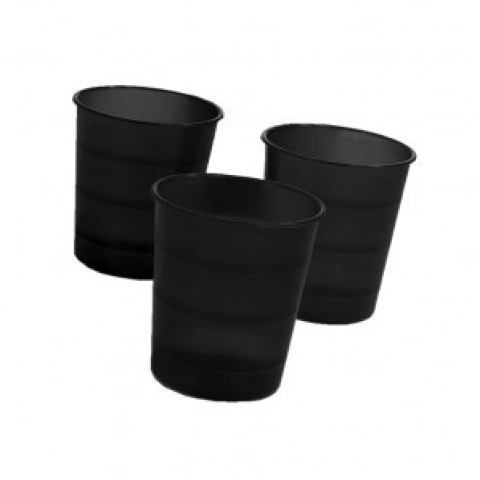 Prullenbak / afvalemmer (zwart)