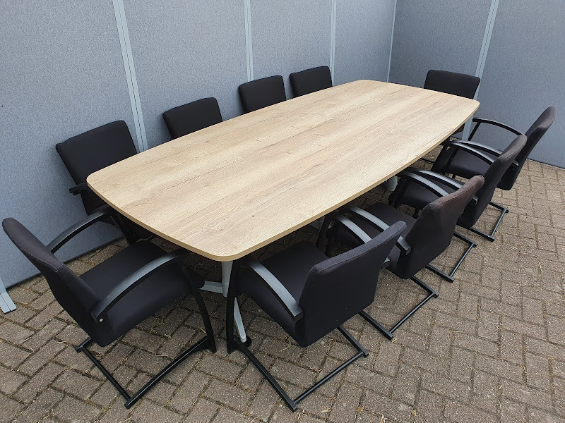 Kinnarps design vergaderstoel (zwart of oranje)